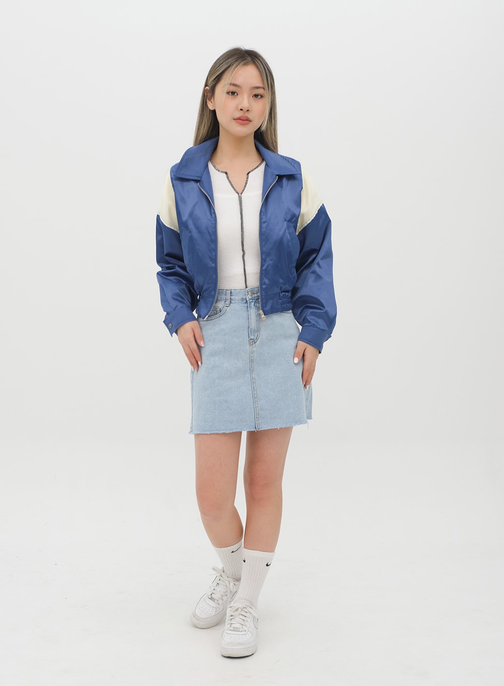 Denim Mini Skirt J28