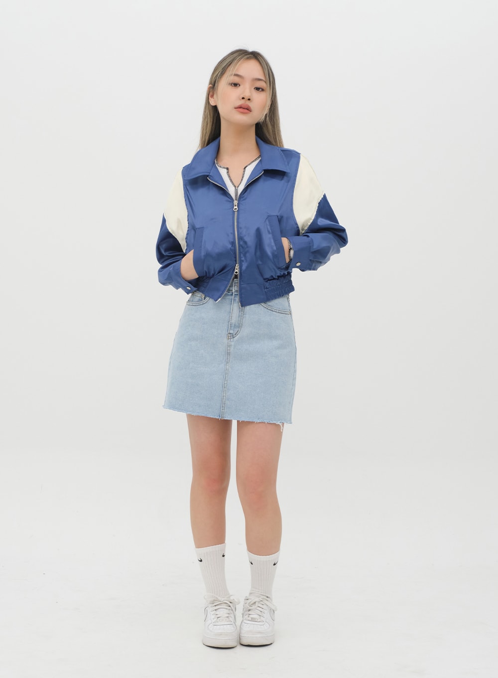 Denim Mini Skirt J28